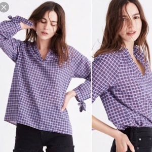 Madewell plaid shirt